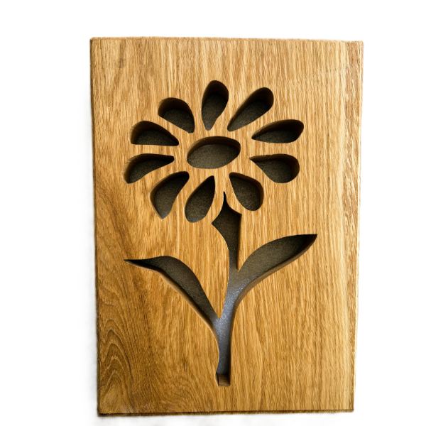 dessous de plat bois paquerette sami creascions
