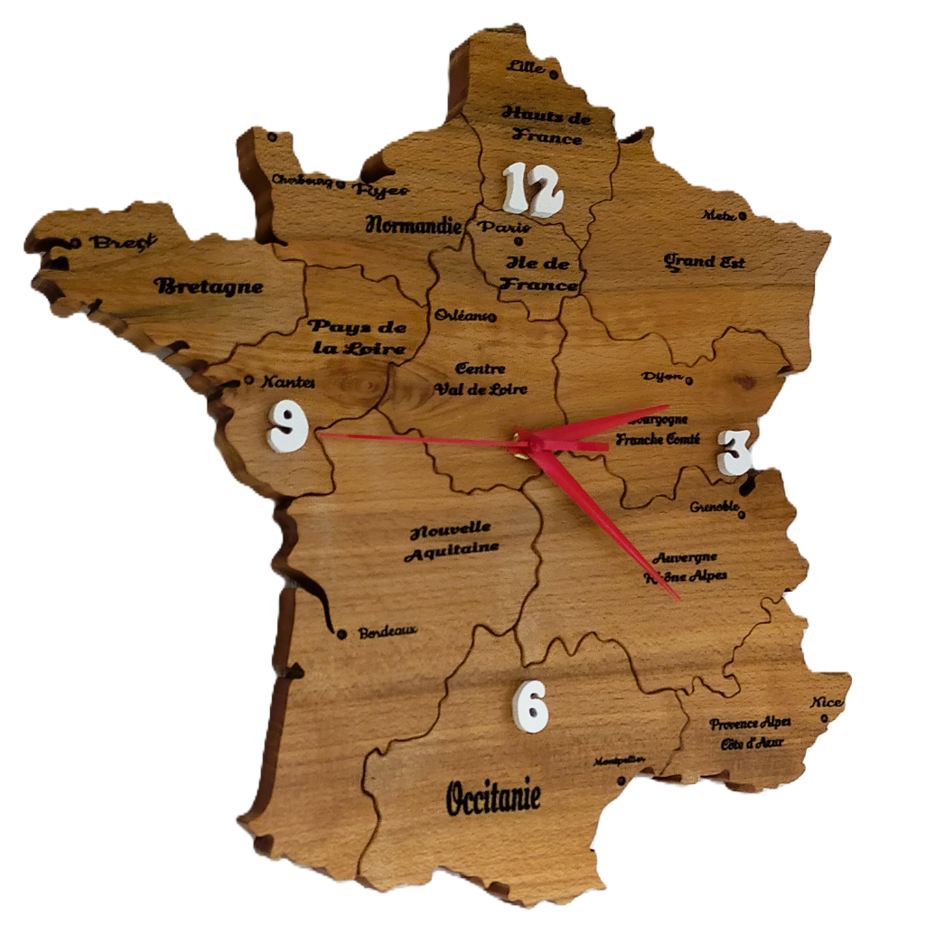 horloge bois france sami créascions