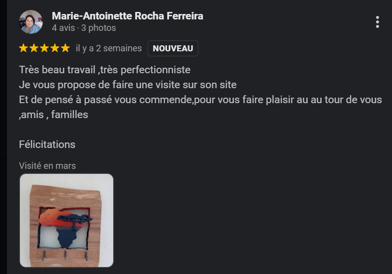 Avis google sami créascions