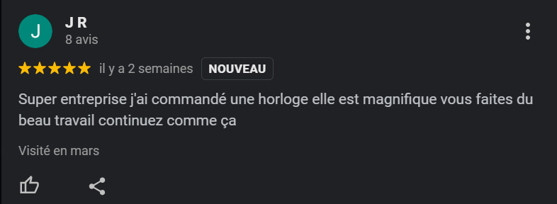 Avis google sami créascions