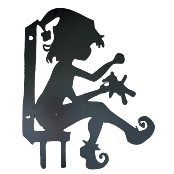 Lutine et son ours – Déco extérieure de Noël – Image 2