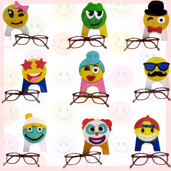 supports a lunettes smiley sami creascions